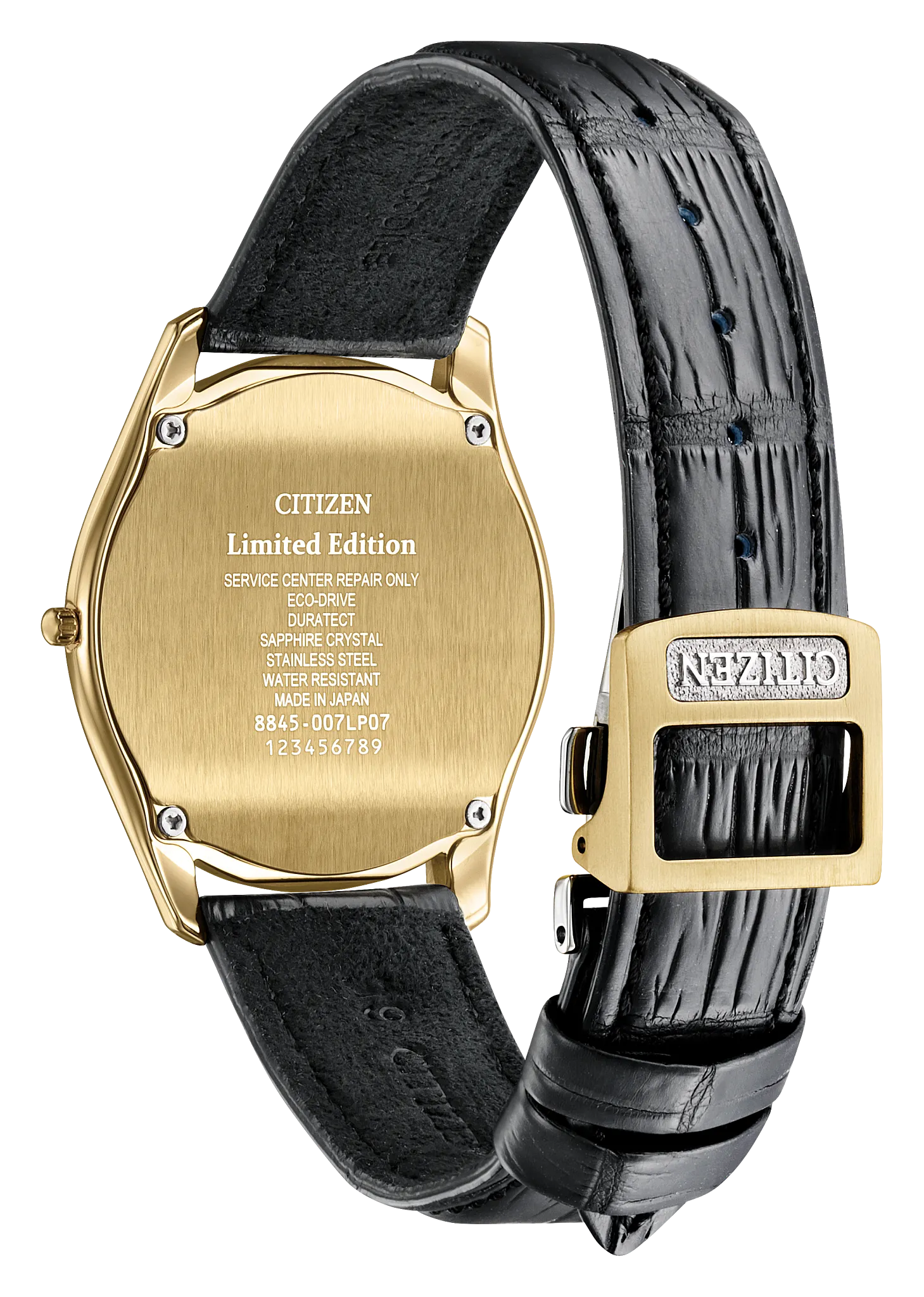 Eco-Drive One Blue Dial Crocodile Strap AQ5022-02L | CITIZEN